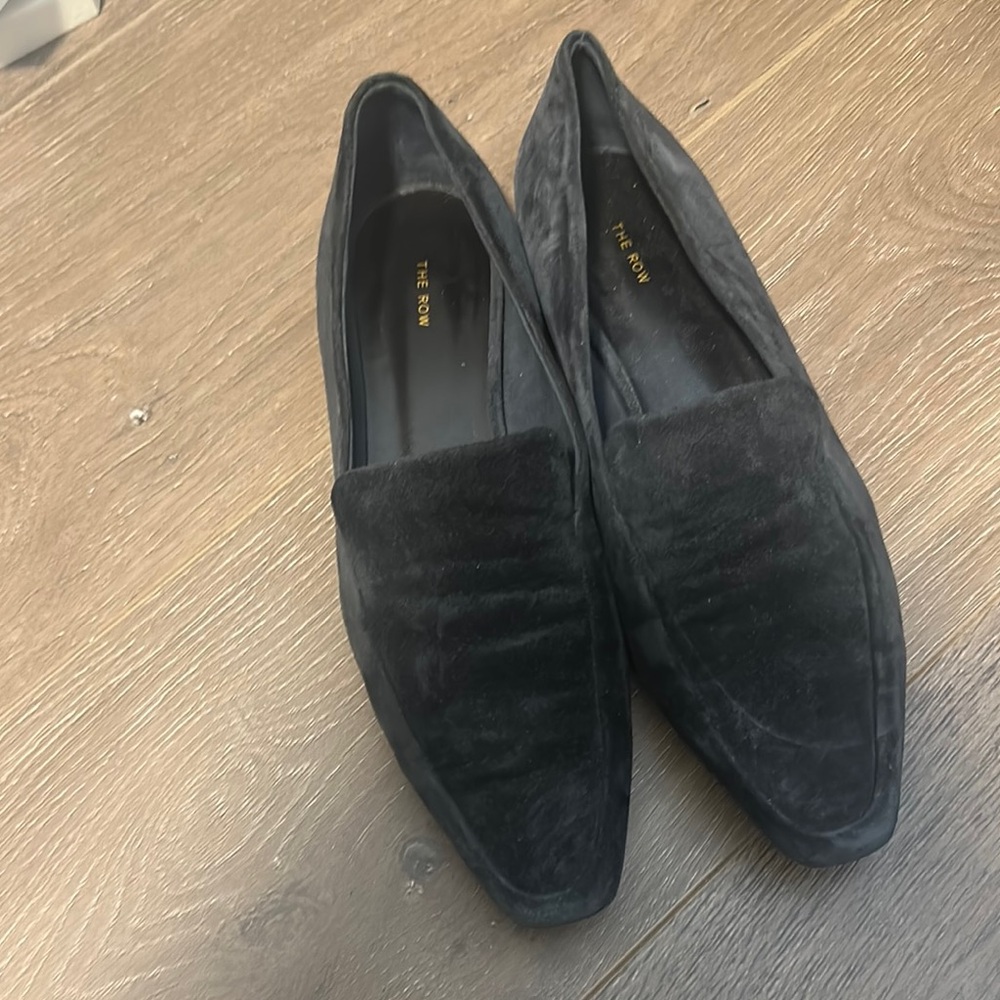 Authentic The Row grey Loafers